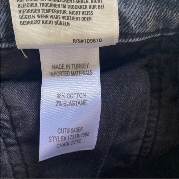 Citizens of Humanity Charlotte hr straight Whisper 26 28L - Picture 3 of 3